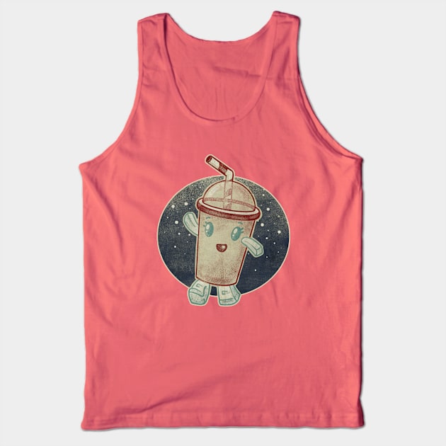 Space milkshake Tank Top by Sasshhaaaart